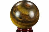Polished Tiger's Eye Sphere #124615-1